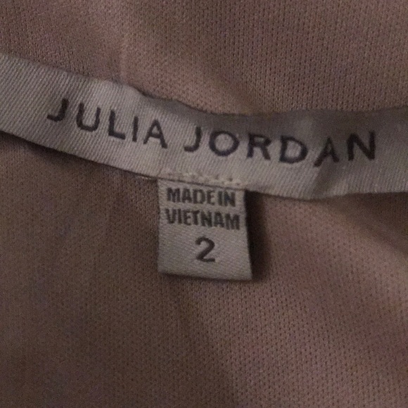 JULIA JORDAN Silver Metallic sequin mini Dress 2 NWT - Picture 10 of 14